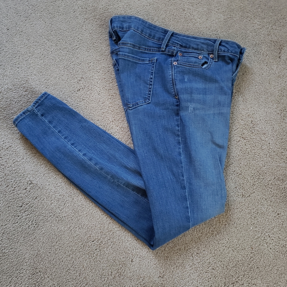 Old Navy Rockstar Blue Jeans